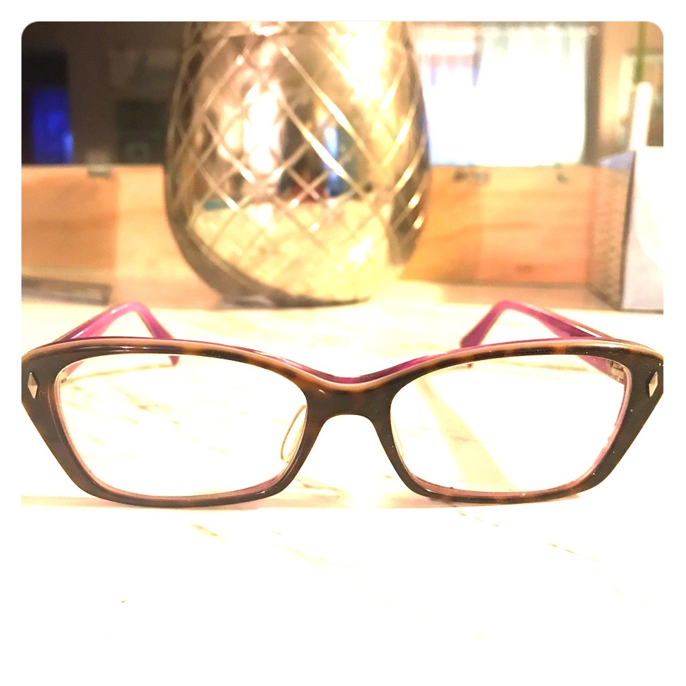 Prodesign tortoise eye glass frames